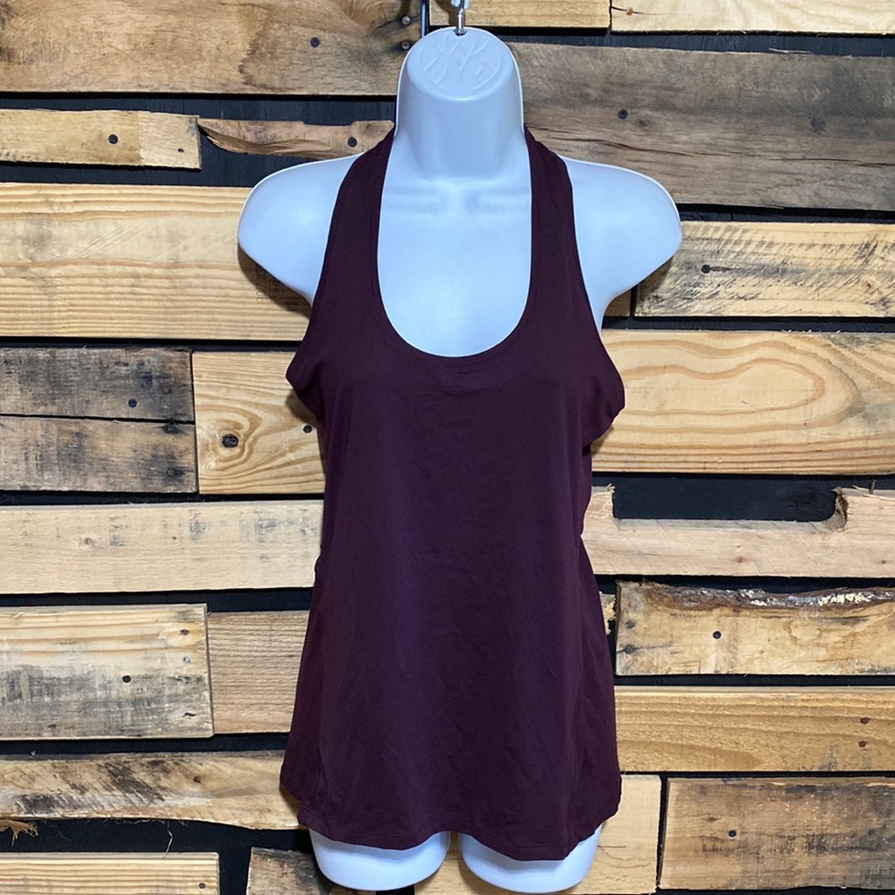 ATHLETA Limitless Racerback‎ Yoga Active High Low
Tank Top Size Small
